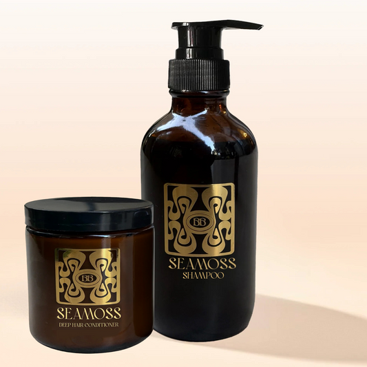 **NEW SEAMOSS HAIR GROWTH BUNDLE shampoo x Conditioner